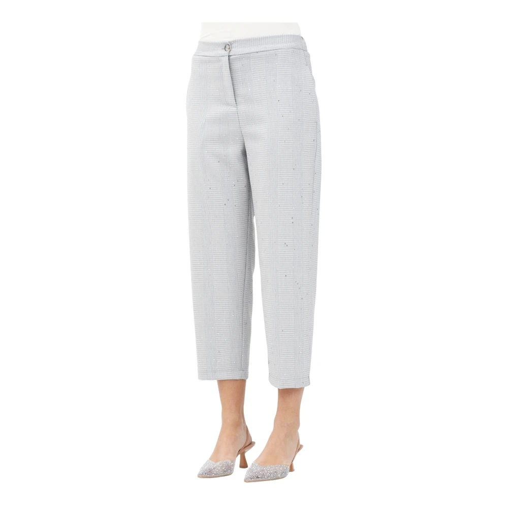 Trousers > Cropped Trousers - - ViCOLO - Modalova