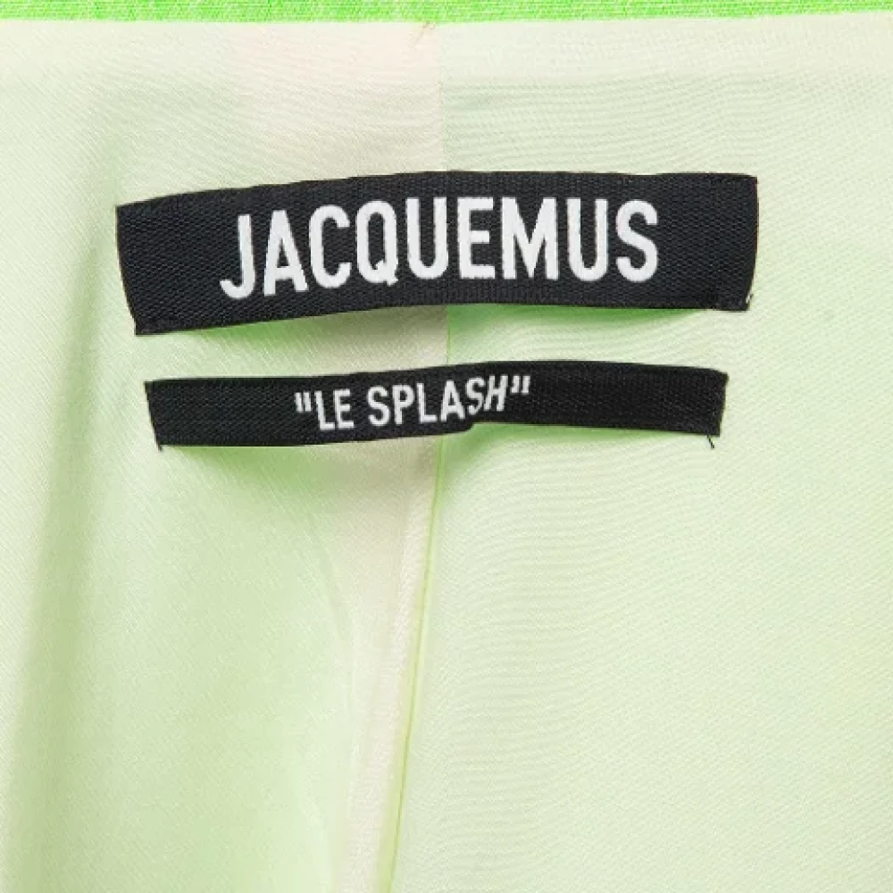 Jacquemus Pre-owned Cotton outerwear Green Dames