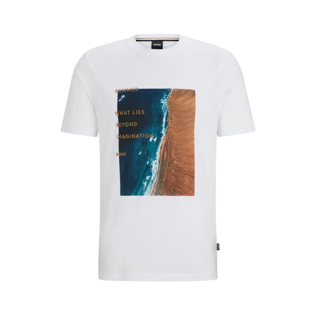 Hugo - Tops > T-Shirts - White - Hugo - Modalova