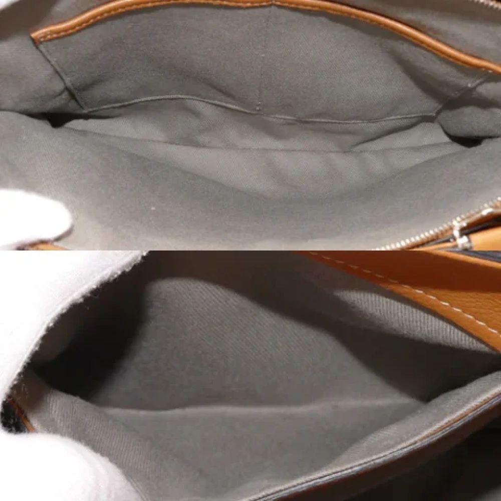 Cartier Vintage Pre-owned Fabric shoulder-bags Brown Dames