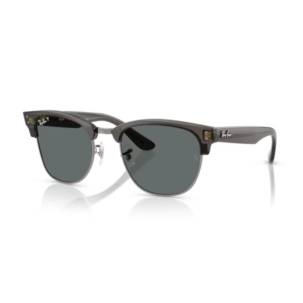 Ray-Ban Unisex Black Clubmaster Reverse Polarized Sunglasses