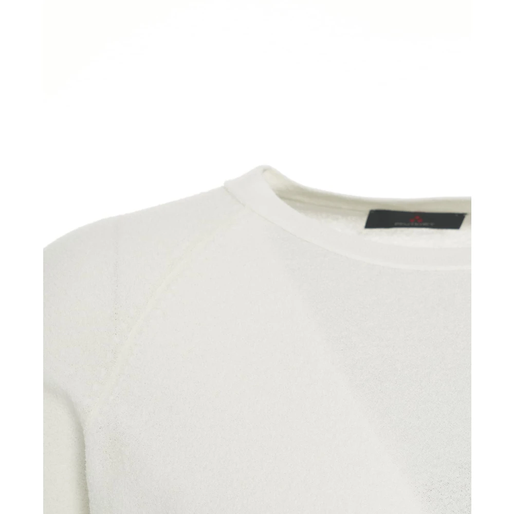 Peuterey Witte Gebreide Shirt Ss25 White Heren
