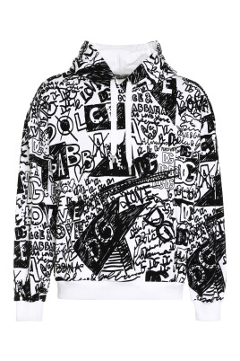 graffiti-print-cotton-hoodie
