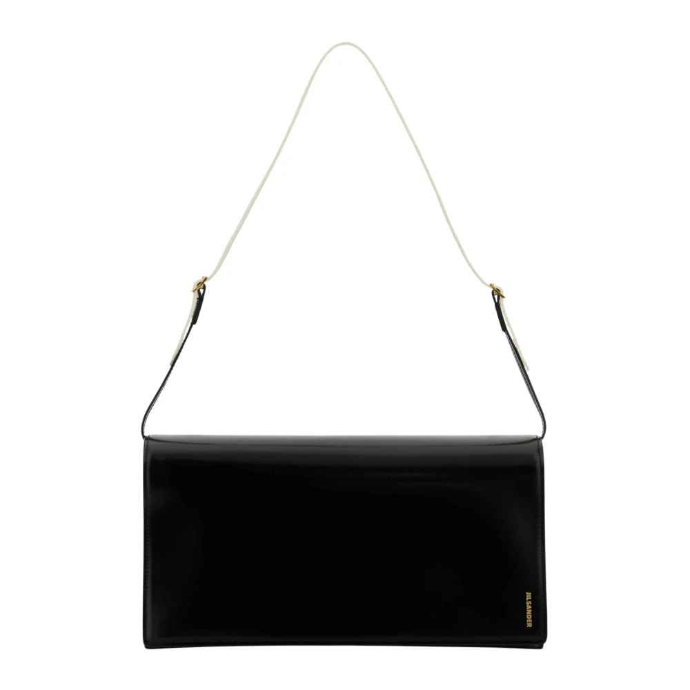 Jil Sander Women's Black File Medium - Shoulder Bags - One Size - Bags