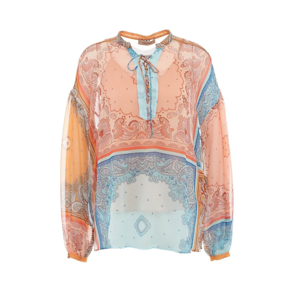 Twinset Lange Mouw Blouse Multicolor Dames