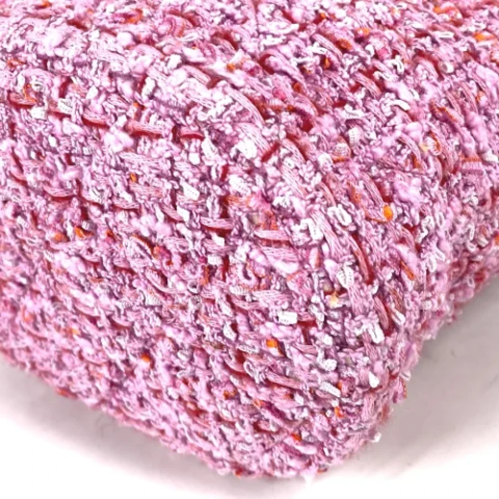 Chanel Vintage Pre-owned Fabric chanel-bags Pink Dames
