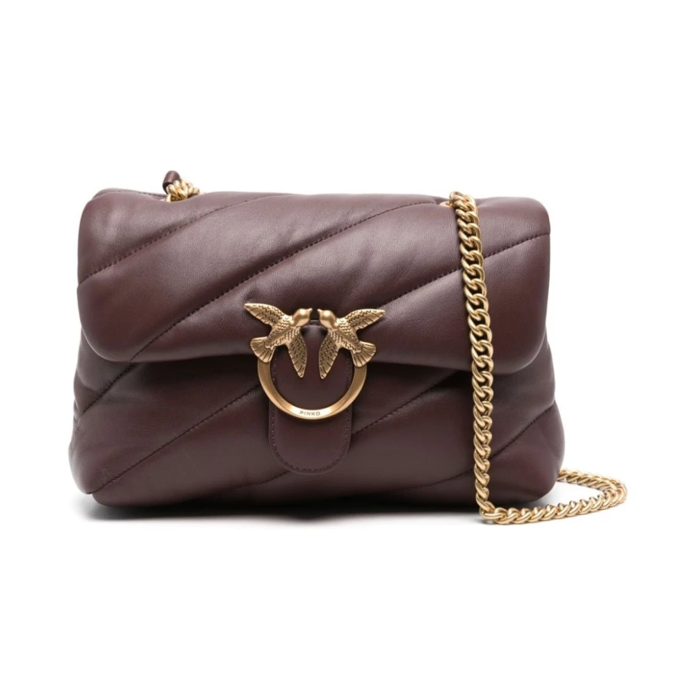 pinko Klassieke Schoudertas in Bw272 Kleur Brown Dames