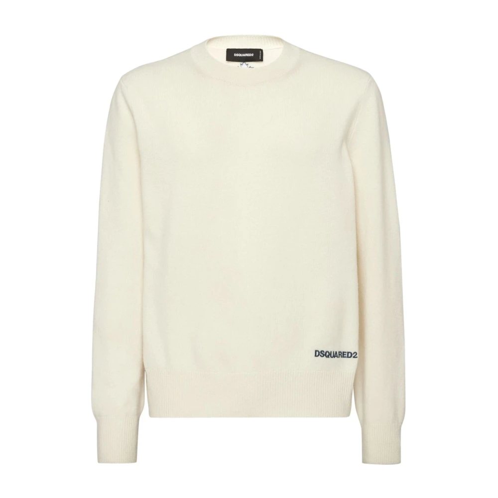 Dsquared2 Witte Sweater Collectie White Heren