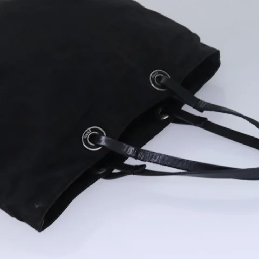 Fendi Vintage Pre-owned Canvas fendi-bags Black Dames