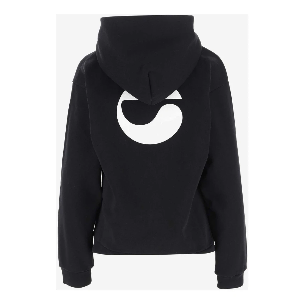 Coperni Zwarte Katoenmix Hoodie Black Dames