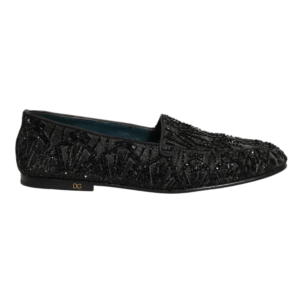 Dolce & Gabbana Uomo Nero - Mocassini Scarpe Eleganti - Shoes - 43 Eu