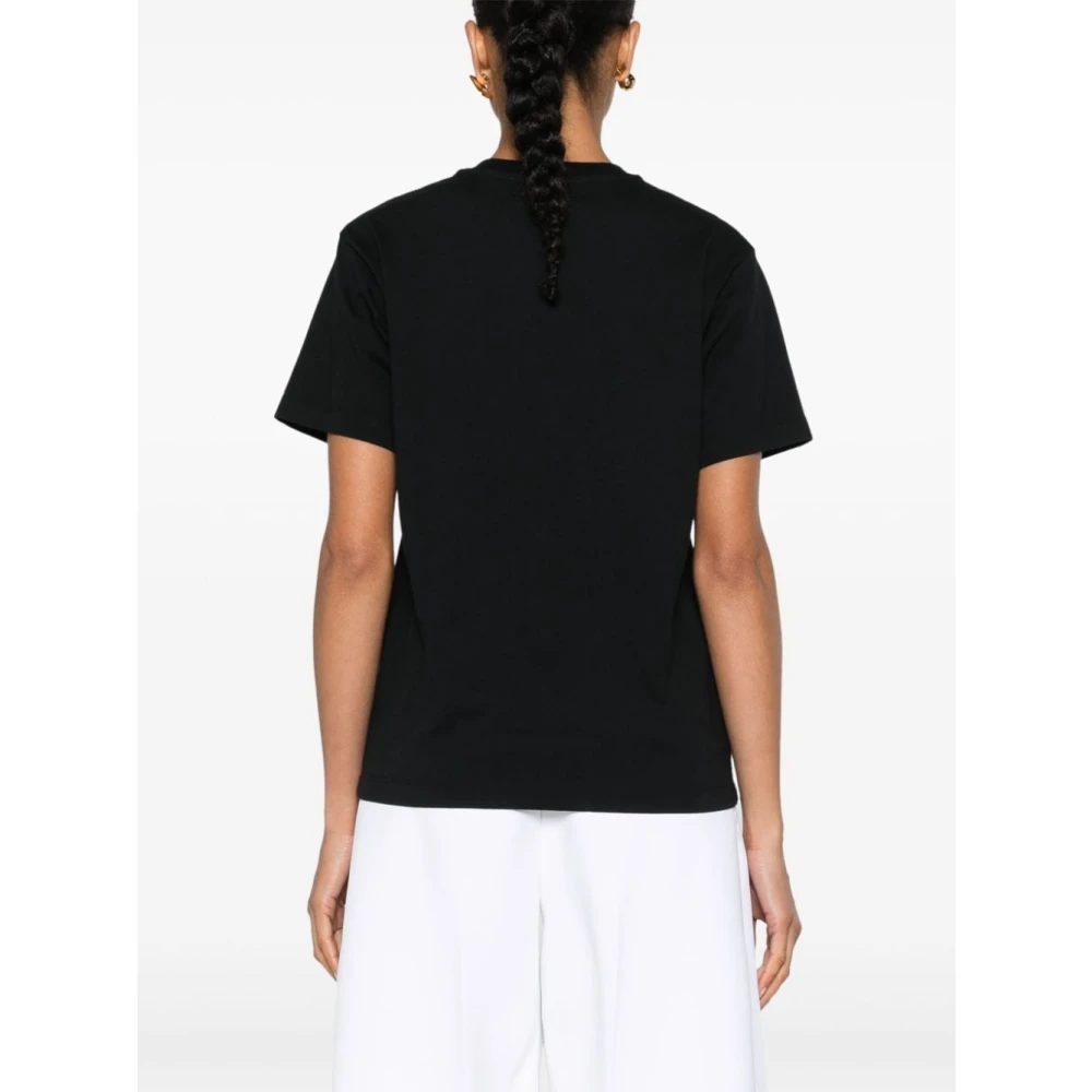 TotêMe Klassieke Katoenen T-shirt Black Dames