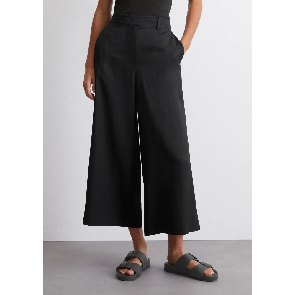 Marc O'Polo Relaxte broek Black Dames