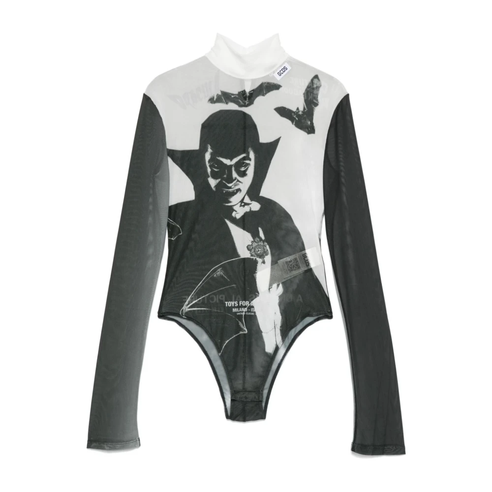 Gcds Mesh Grafische Print Body Multicolor Dames