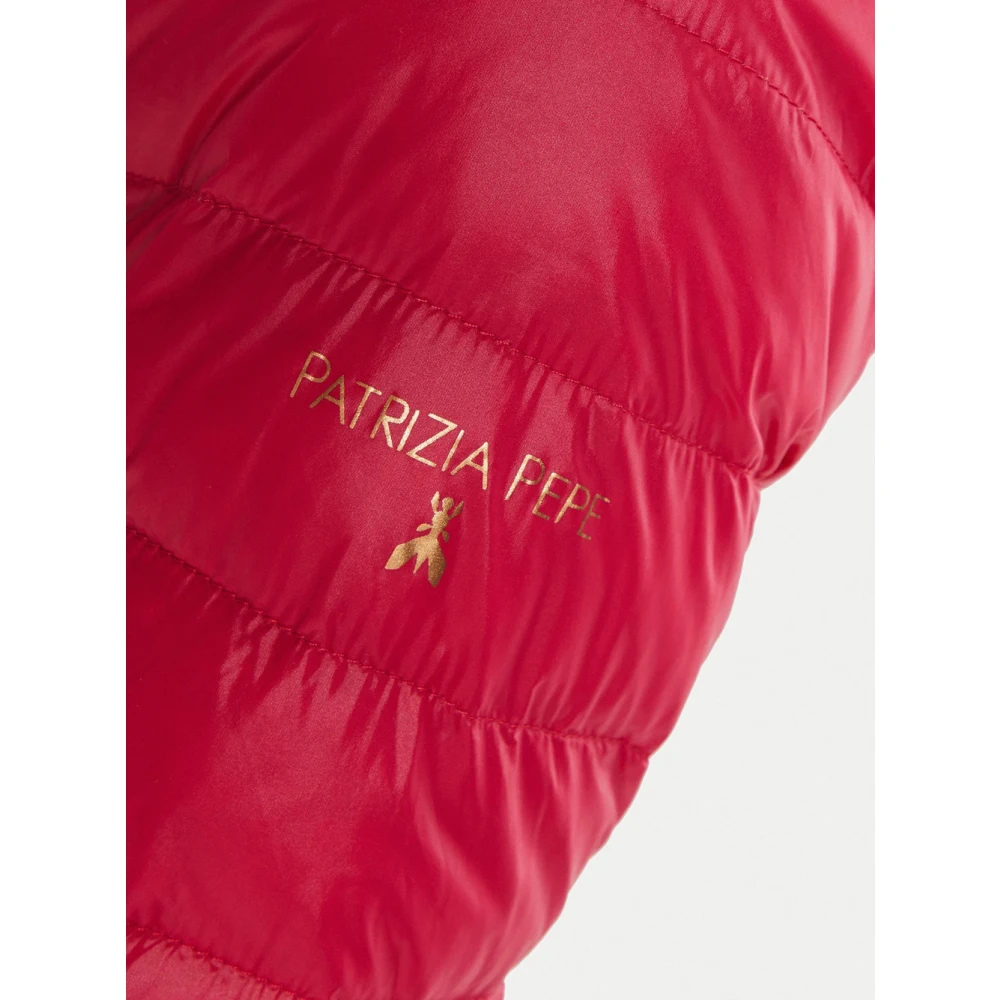 PATRIZIA PEPE Omkeerbare Ultralichte Donsjas Fuchsia Pink Dames