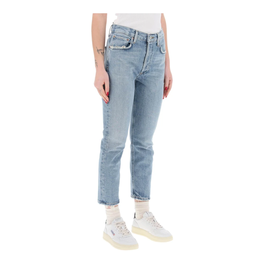 Agolde Slim-fit Jeans Blue Dames