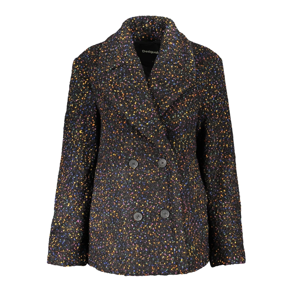 Short wool coat - BLACK - L - Image 3