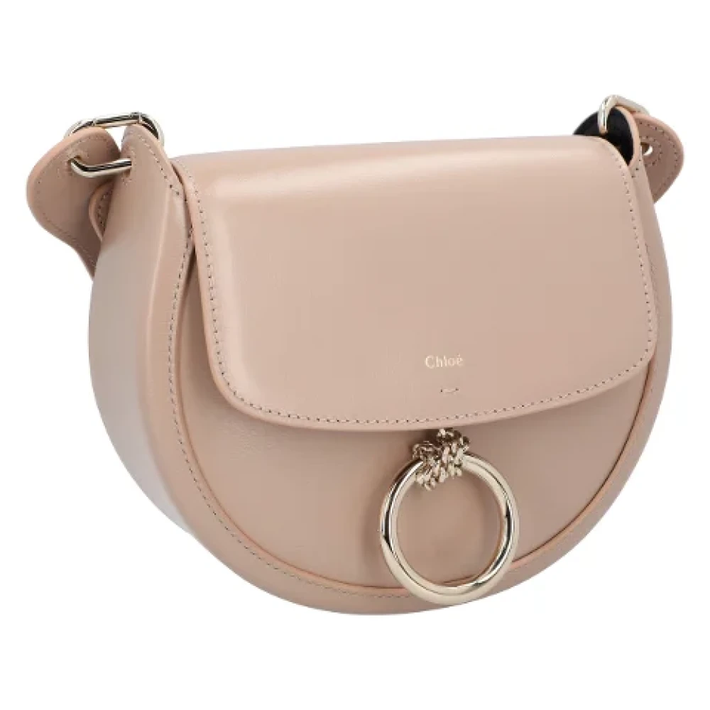 Chloé Leather shoulder-bags Beige Dames