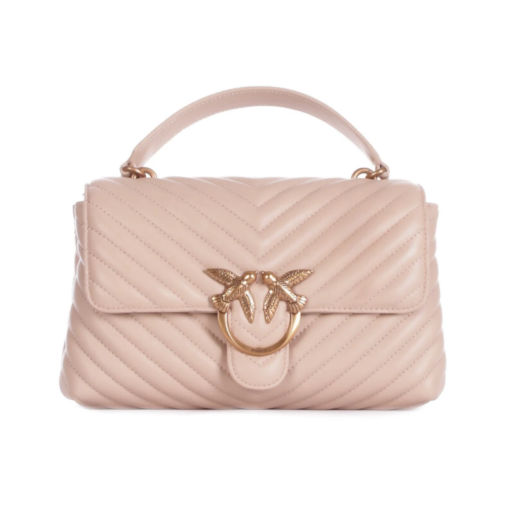 Pinko Beige Stiliga Väskor Kollektion