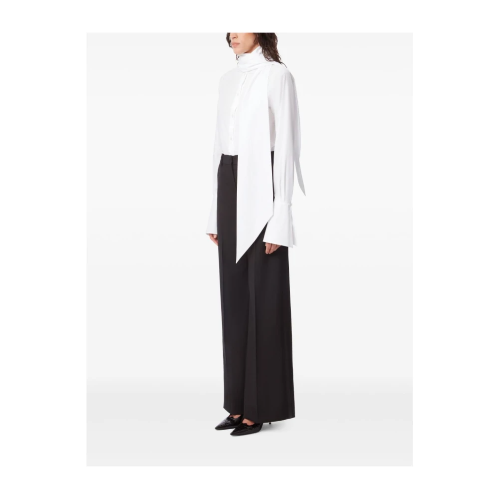 Nina Ricci Lange Mouw Shirt Top White Dames
