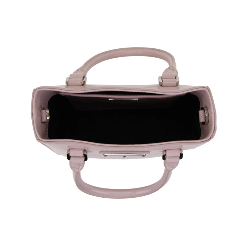 Prada Schoudertas van geborsteld leer voor dames Pink Dames