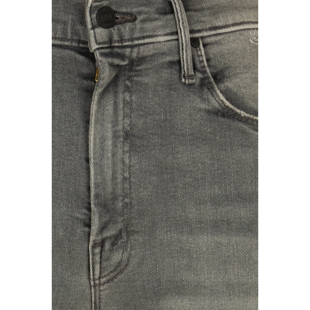 Mother Flared Jeans Gray Dames