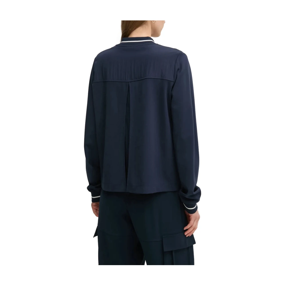 Liu Jo Blauwe Elegant Sportieve Trui Blue Dames