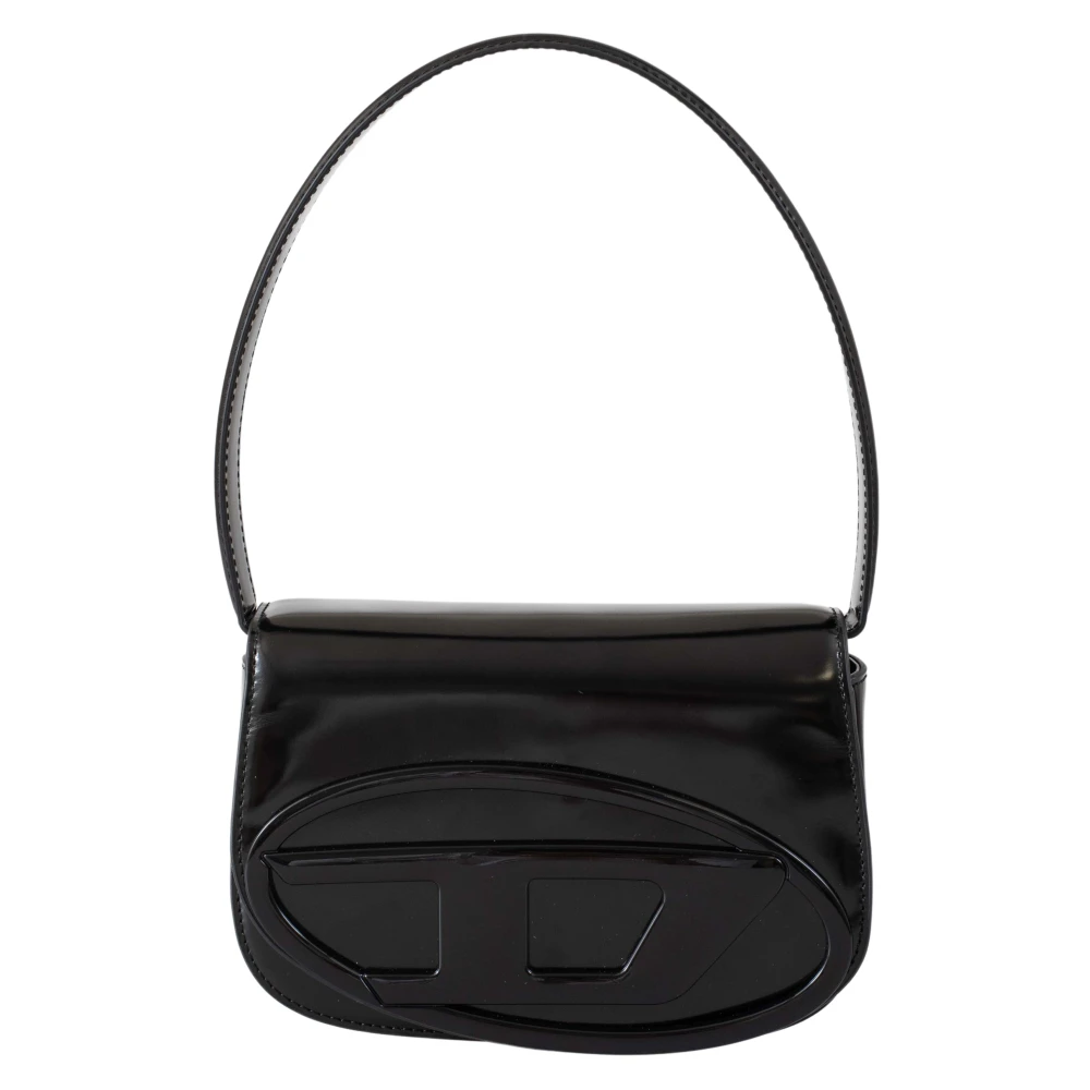 Diesel Schoudertas 1DR Eigentijdse Stijl Black Dames