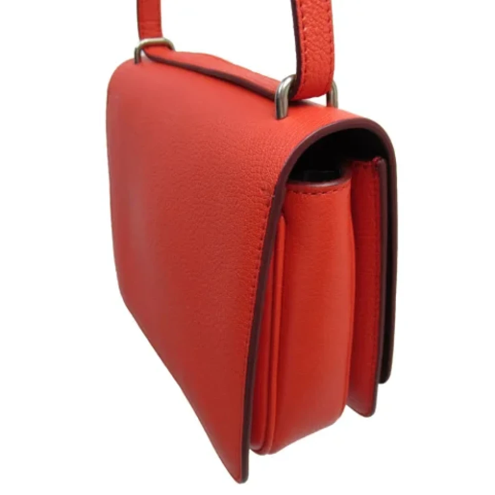 Burberry Vintage Pre-owned Leather burberry-bags Red Dames
