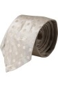 cravate-en-soie-beige-a-pois-classique-ajustable-pour-hommes