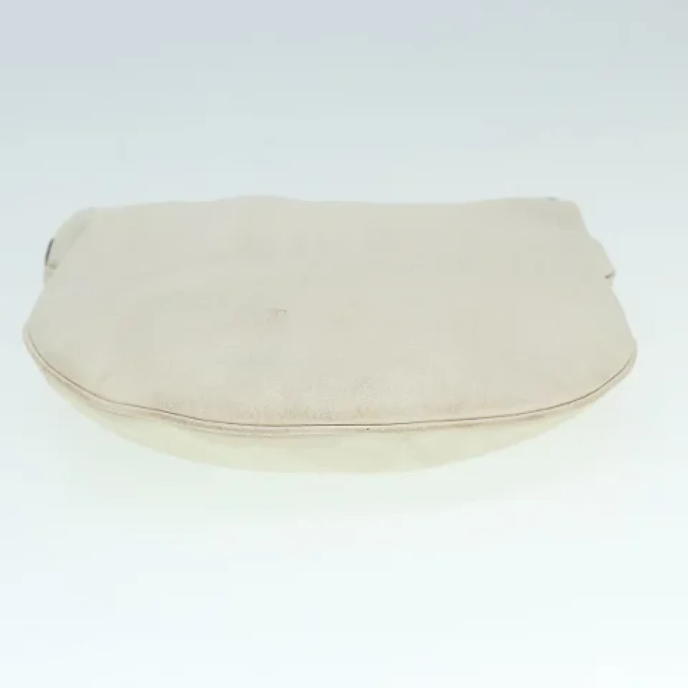 Gucci Vintage Pre-owned Leather shoulder-bags Beige Dames