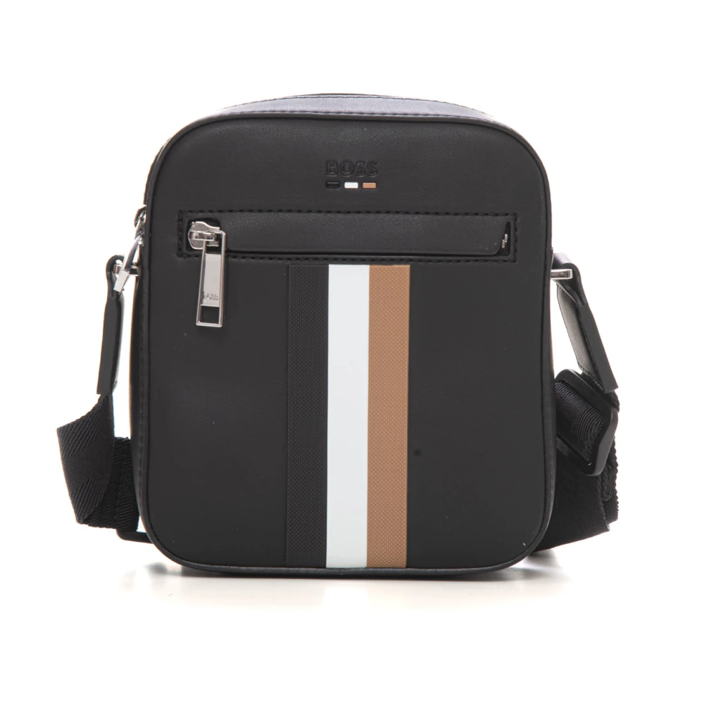Boss Ray-S-Ns-Zip Schoudertas Black Heren