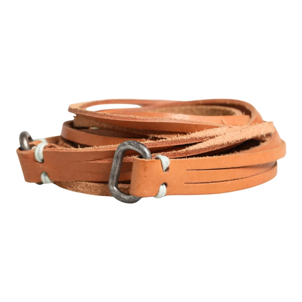 Ermanno Scervino Unisex Brown Waist Belt - Belts - One Size - Accessories