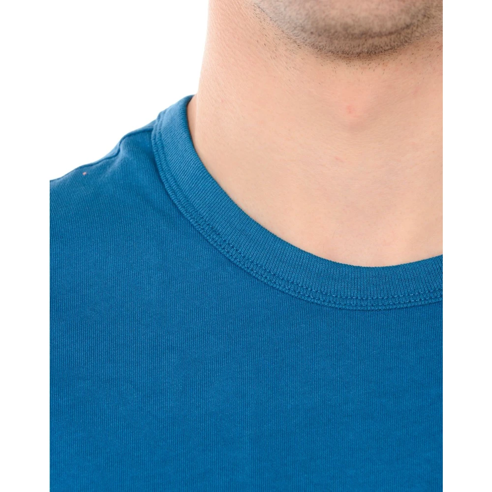 Champion Casual Sweatshirt Tee Blue Heren