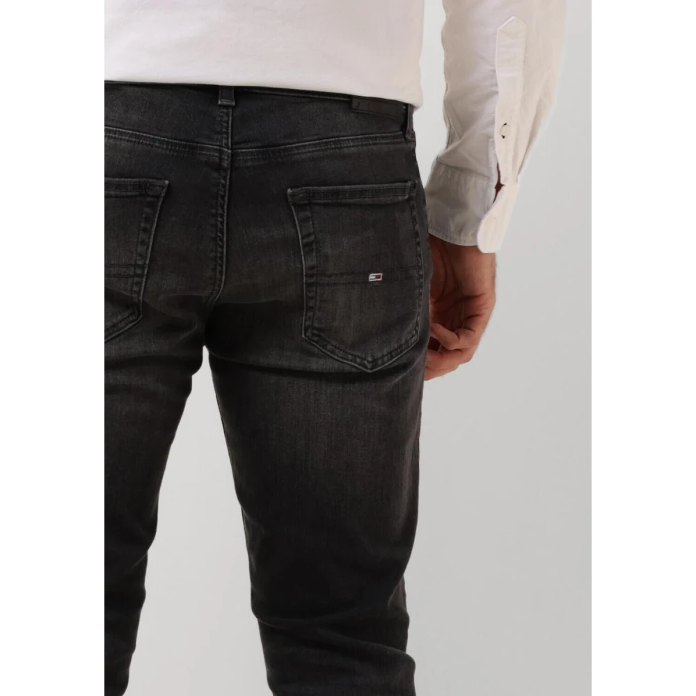 Tommy Jeans Slim Fit Zwarte Jeans Austin Black Heren
