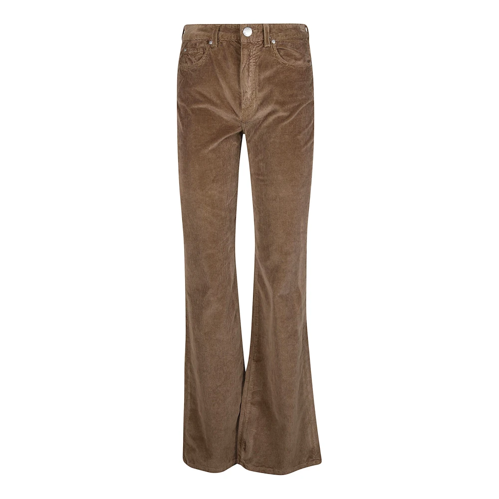 Pinko Flare Pant zonder riem Brown Dames