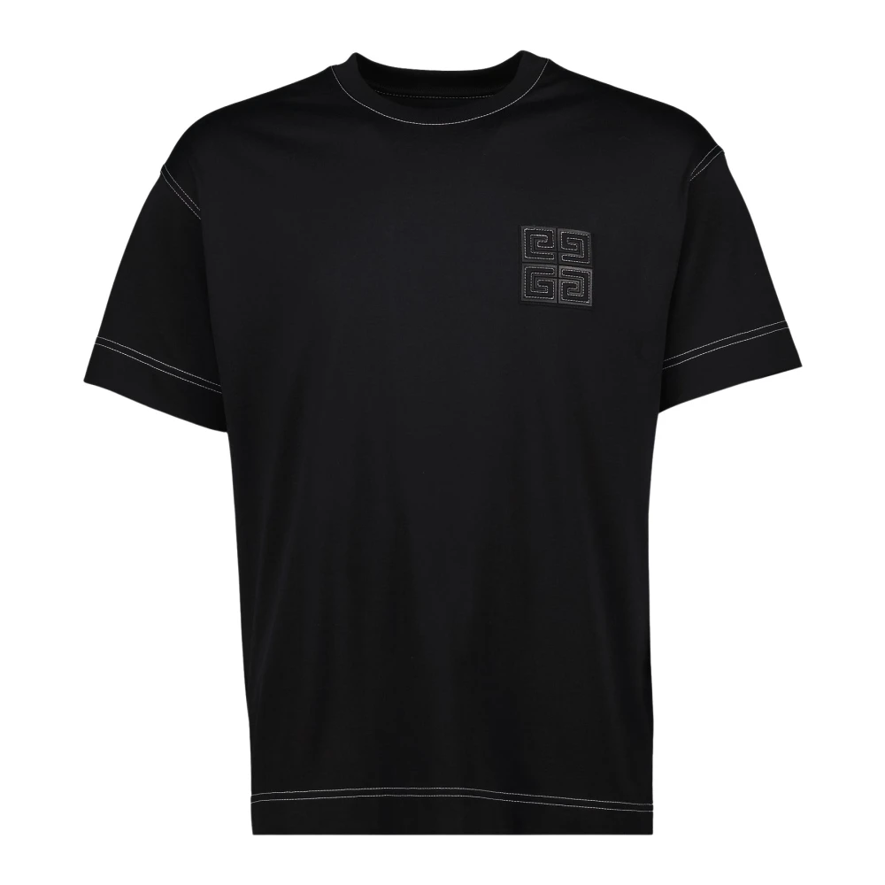 Givenchy Men's Black T-Shirts, S, 4G T-Shirt