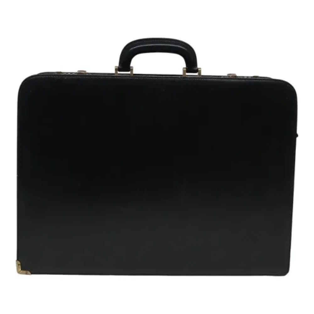 Bally Pre-owned Leather travel-bags Black Dames