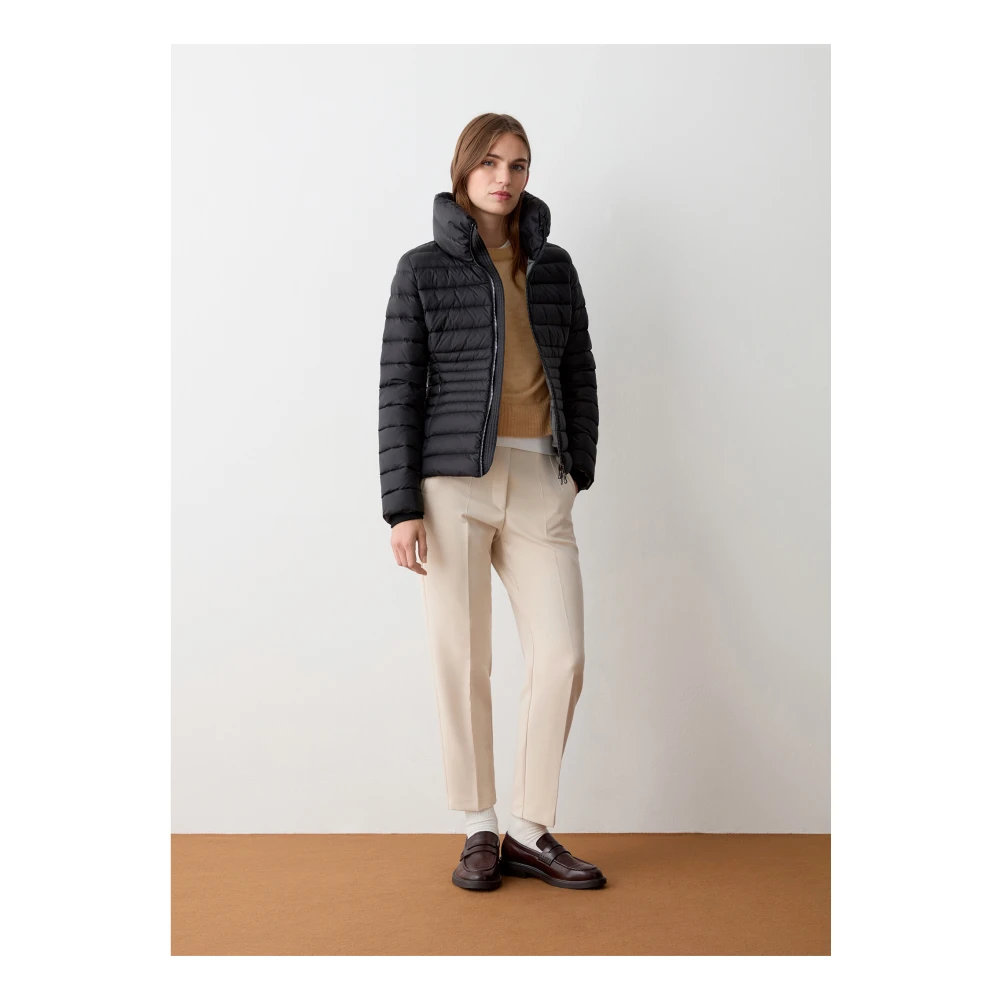 Colmar Zwarte Slim Fit Winter Donsjas Black Dames