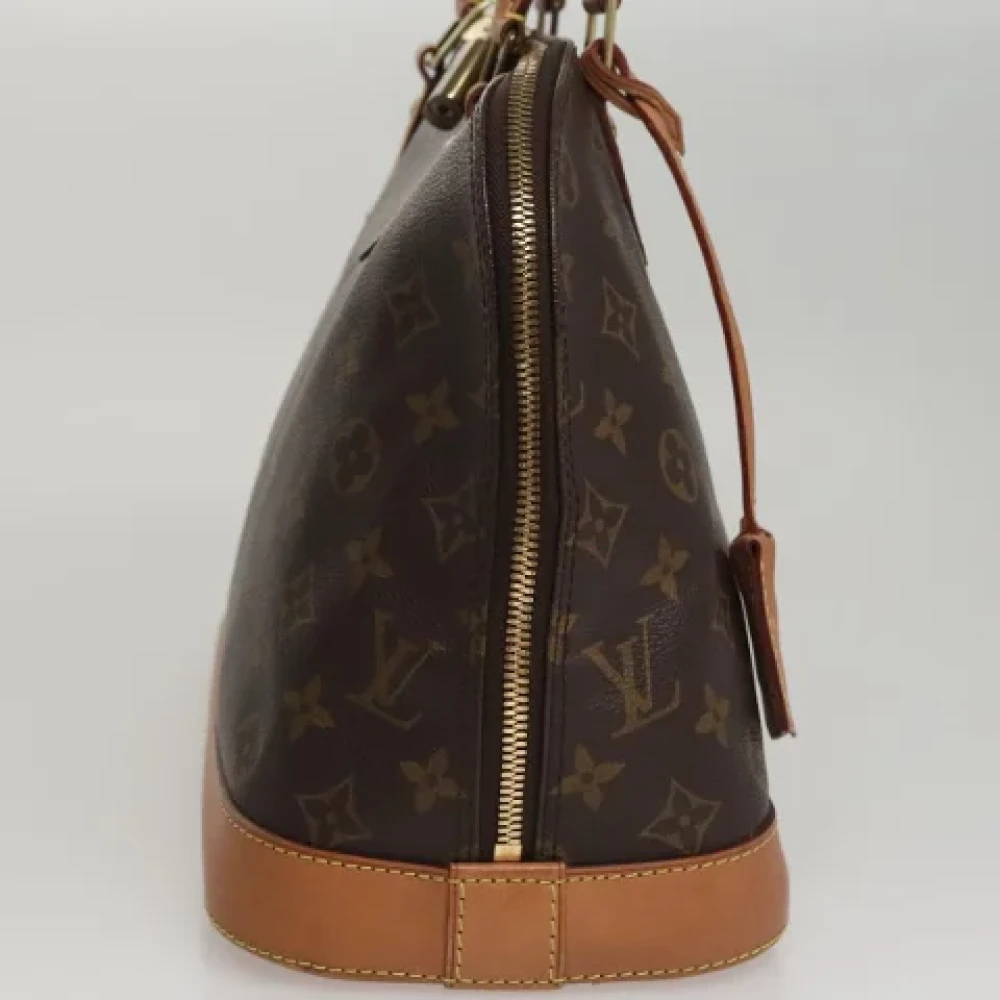 Louis Vuitton Vintage Pre-owned Canvas handbags Brown Dames