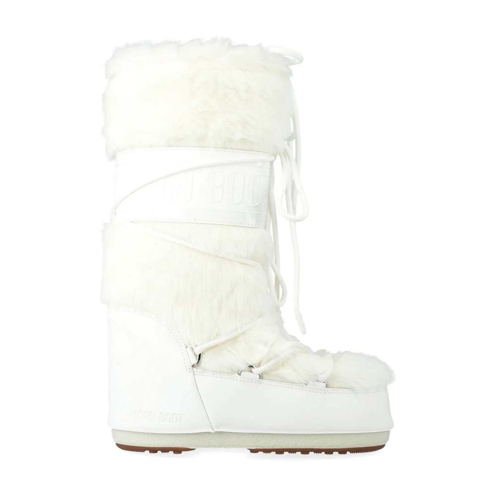 Moon Boot , Winter Boots, Female, White, 6 Uk, Icon High Boot