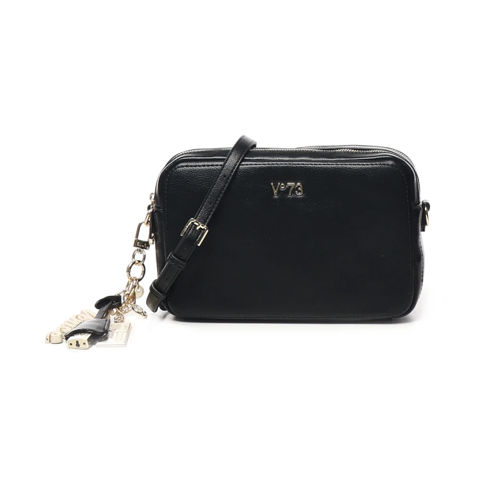 V73 Women's Black Synthetic Bag - Cross Body Bags - One Size - Bags