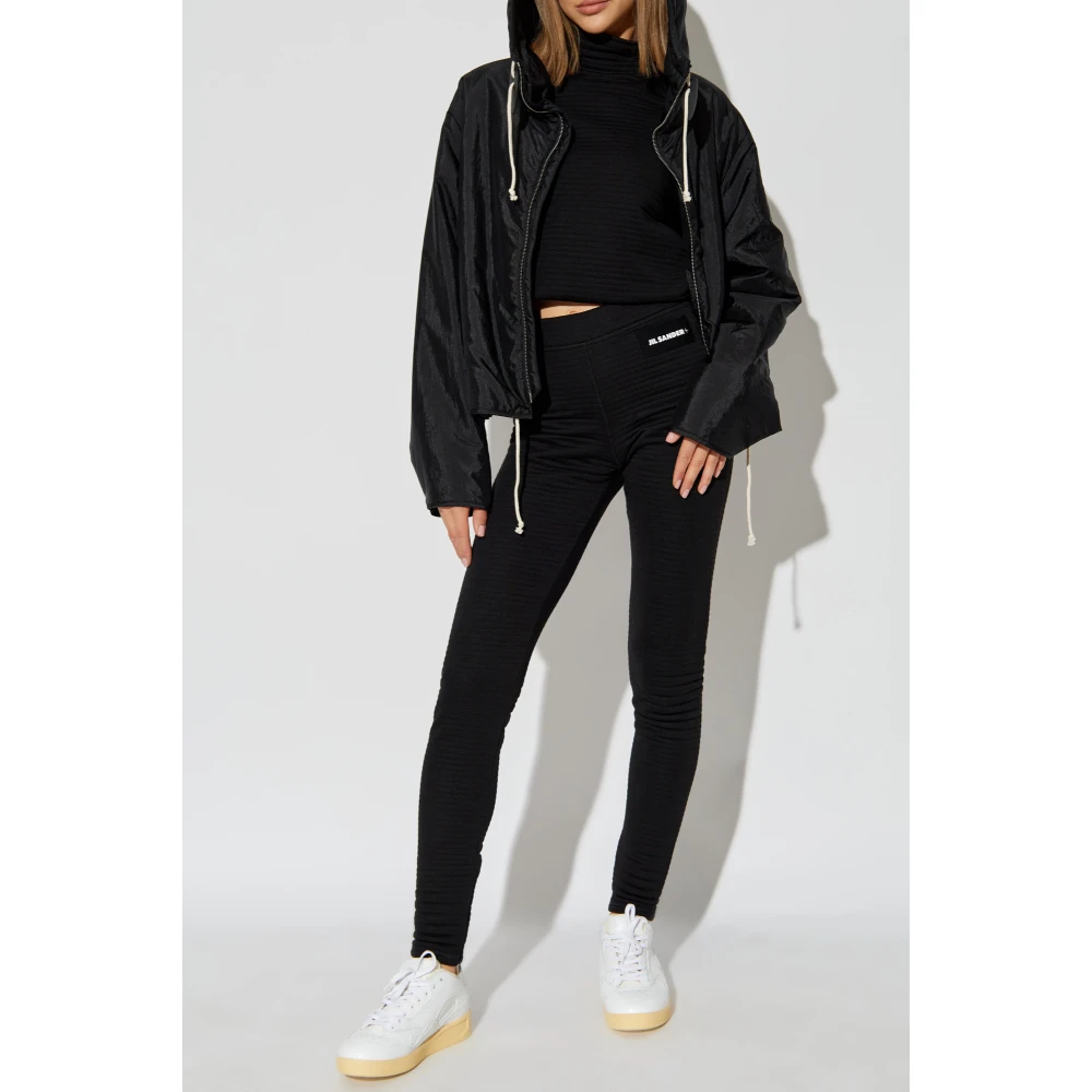 Jil Sander Ribbroek Black Dames
