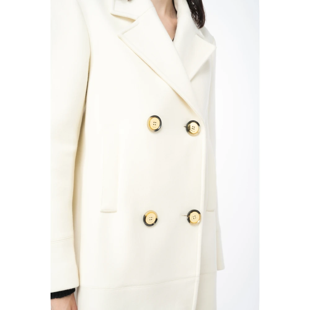 pinko Down Coats White Dames
