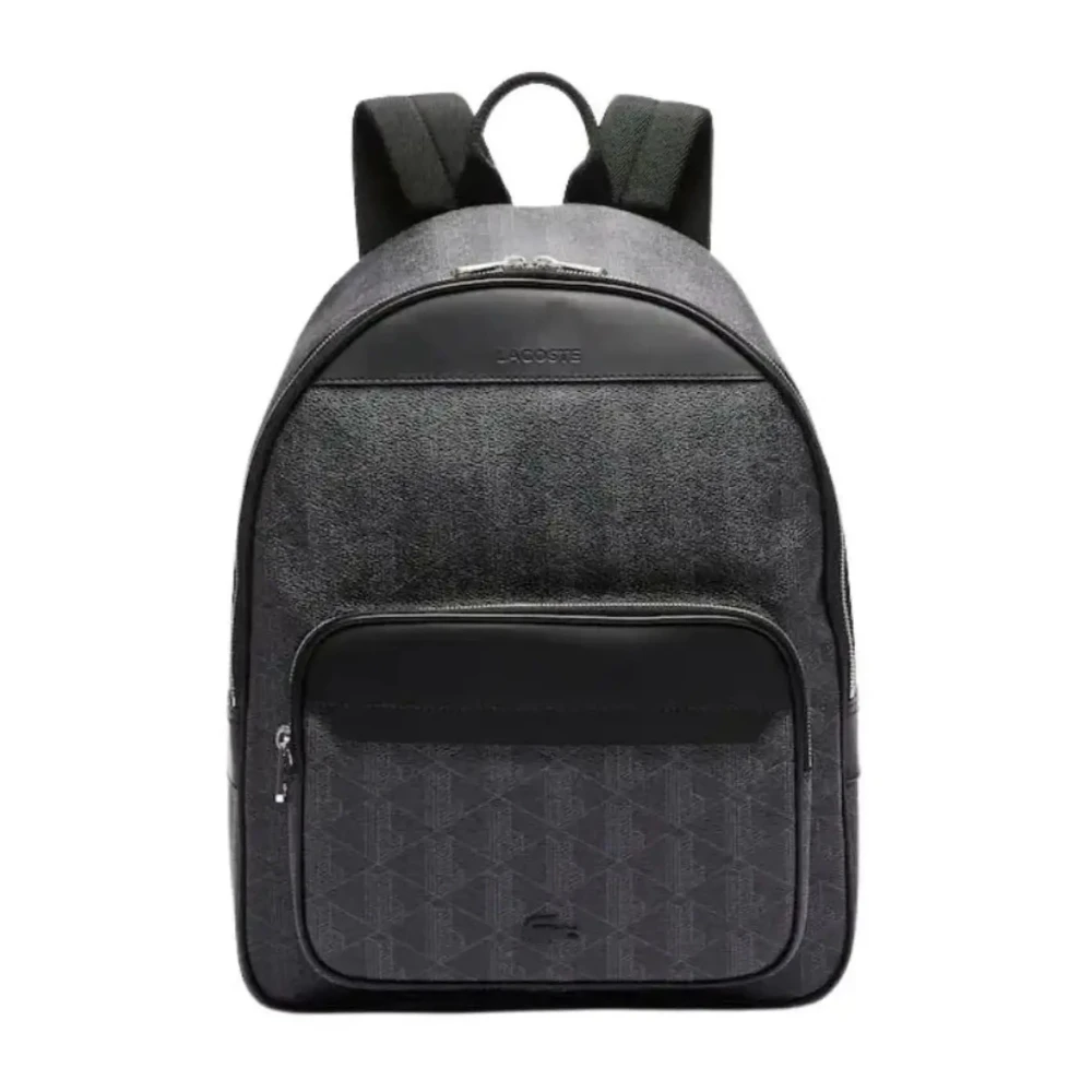 Lacoste Uomo Nero Borse, Taglia Unica, New,