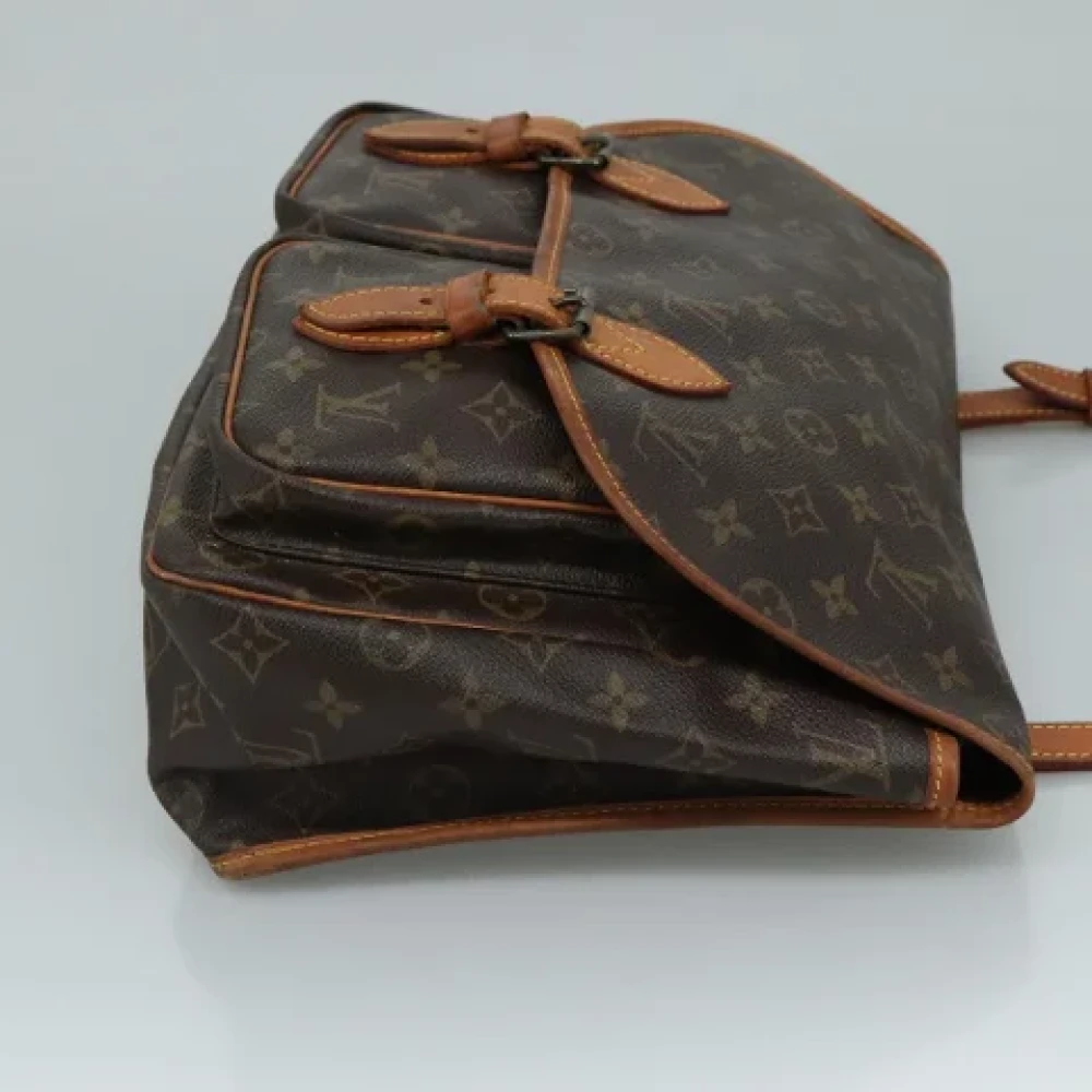 Louis Vuitton Vintage Pre-owned Canvas louis-vuitton-bags Brown Dames