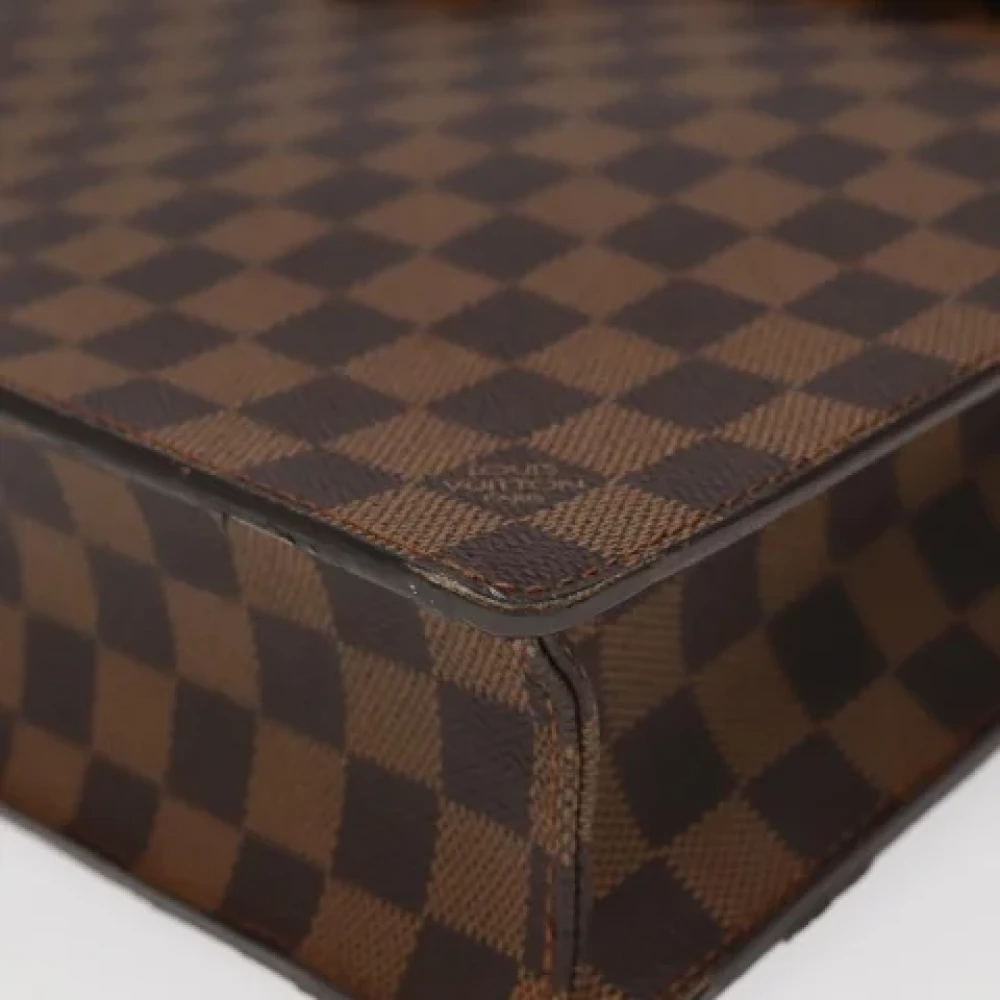 Louis Vuitton Vintage Pre-owned Canvas briefcases Brown Dames