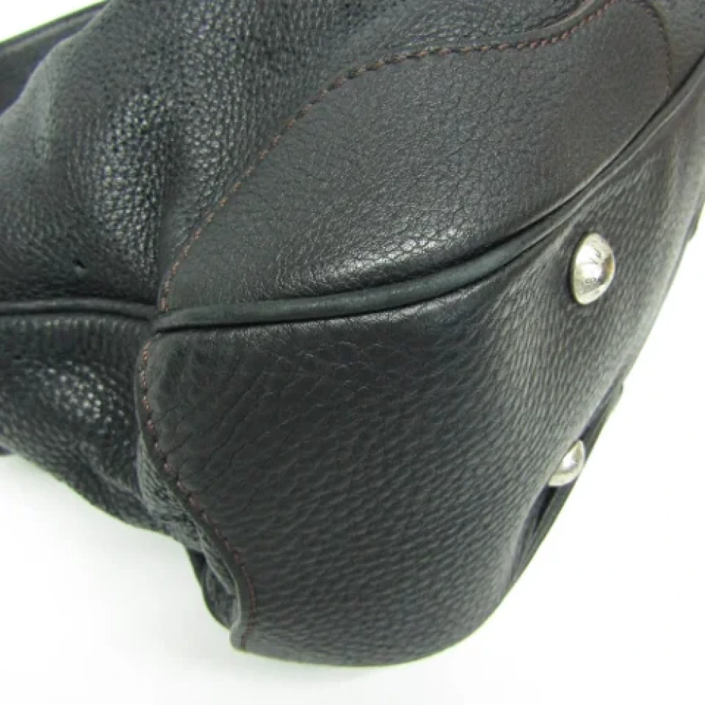 Louis Vuitton Vintage Pre-owned Leather louis-vuitton-bags Black Dames