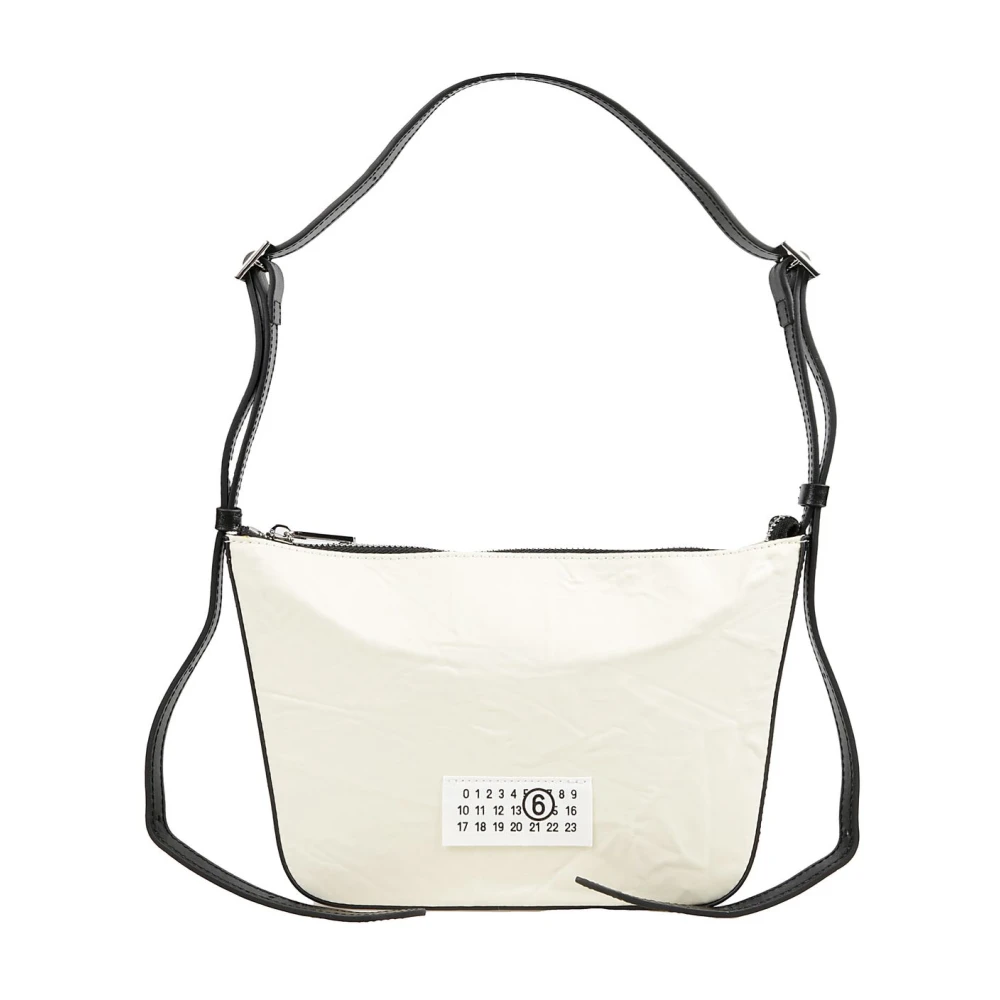 MM6 Maison Margiela Stijlvolle Schoudertas voor Dagelijks Gebruik White Dames
