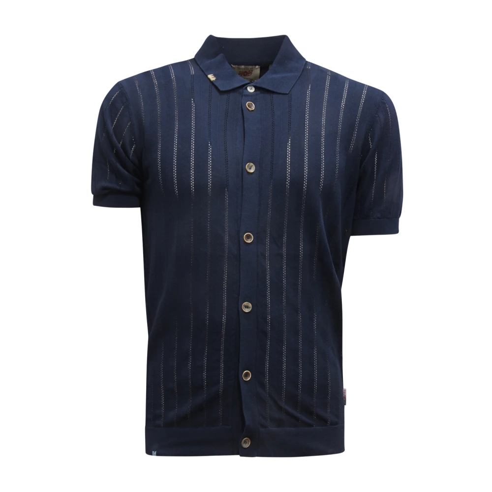 Bob Hombre Azul - Polo Notte De Punto - Shirts - L